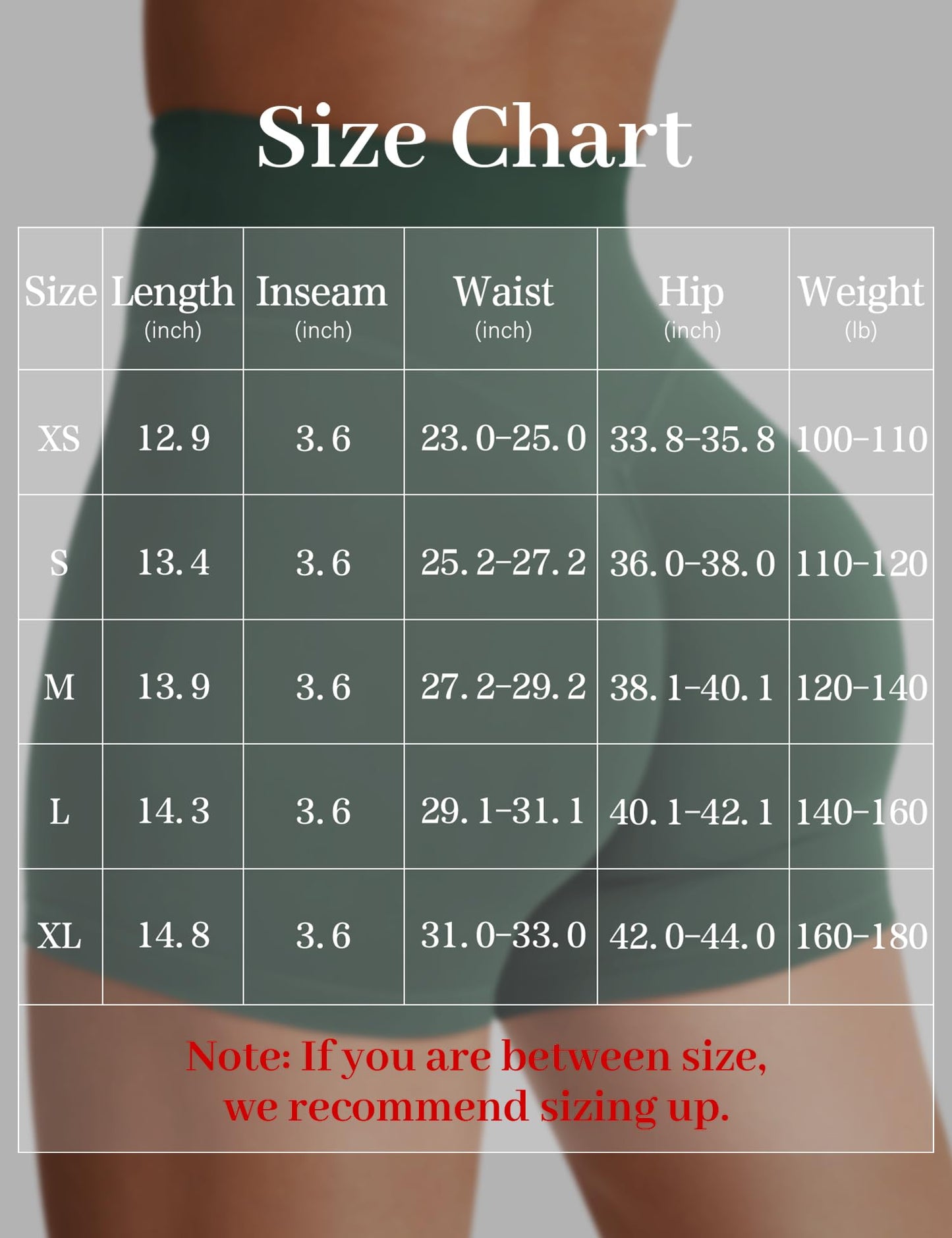 YEOREO Women's Biker Shorts 3.6" / 4.5" / 6" Workout Gym Shorts High Waist Tummy Control Hidden Scrunch Running Yoga