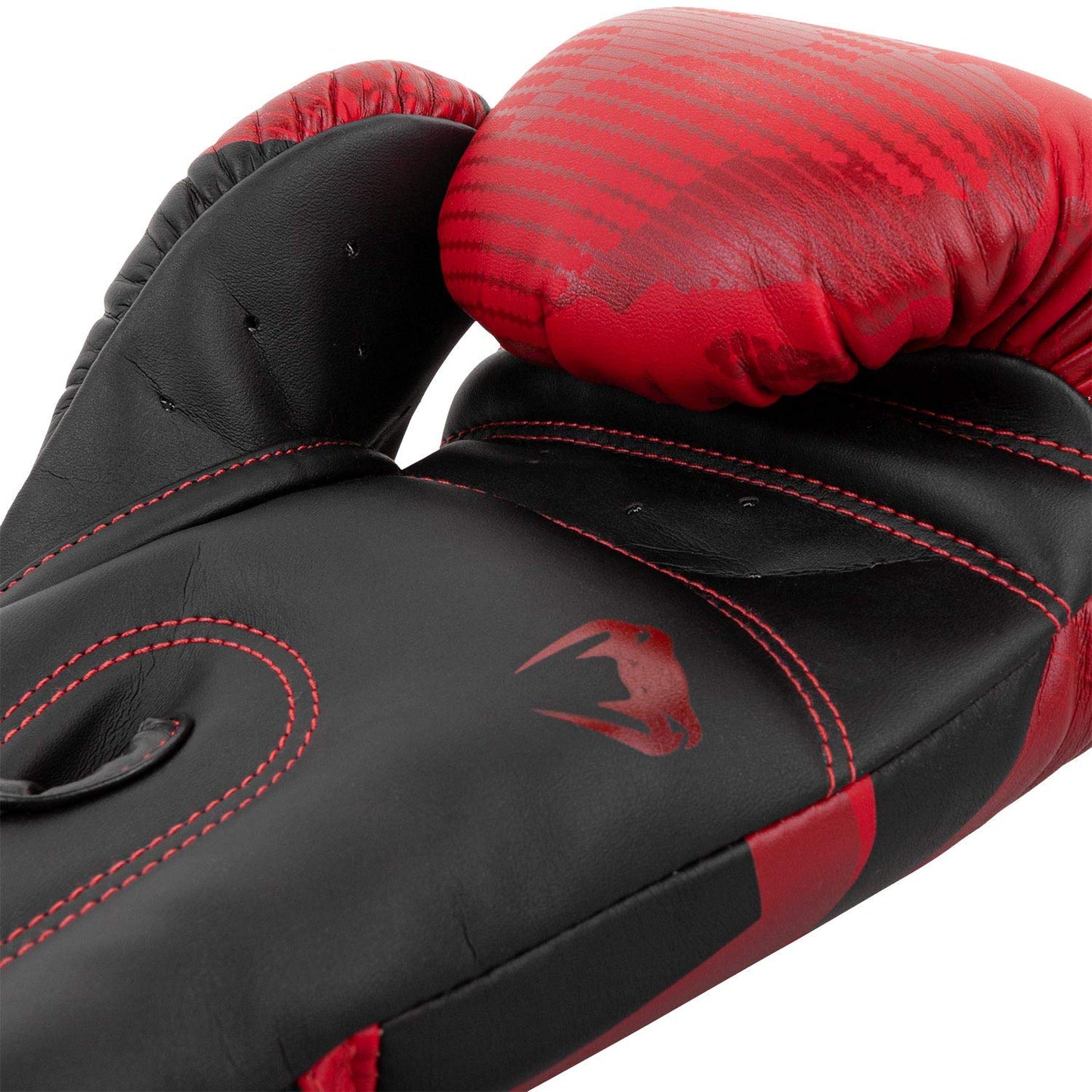 Venum Unisex Adult Elite Boxing Gloves, Red Camo, 12 Oz US