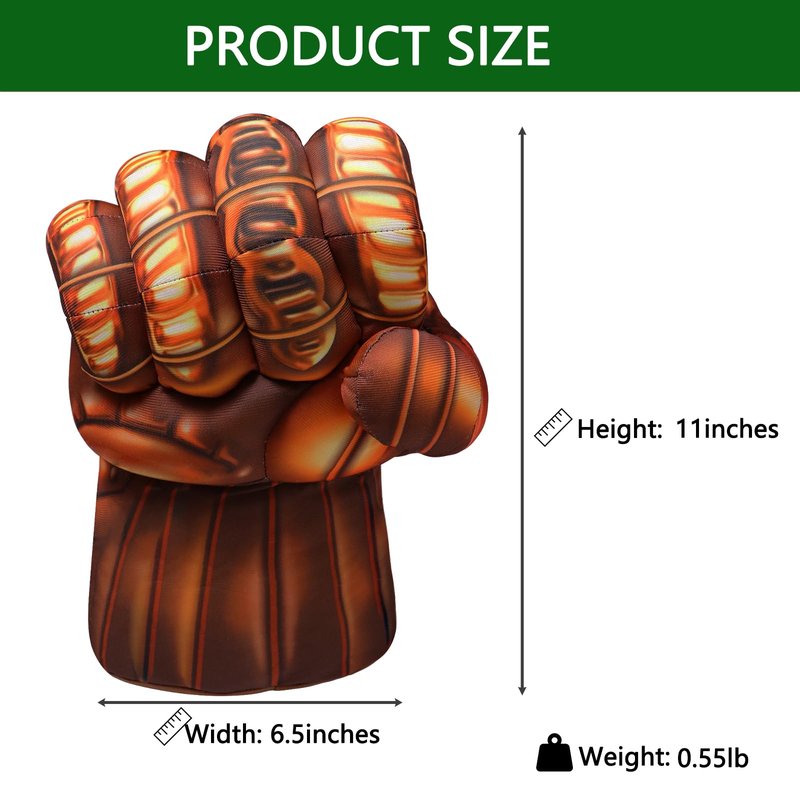 LeFeng Golf Club Head Covers Perfect for 460cc Driver and Fairway Wood Funny Palm Shape Wood Head Covers (Endless Palm, for Driver)