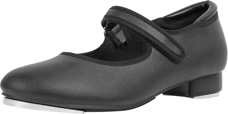 PU Leather Mary Jane Dance Shoes - Comfortable Easy Strap Tap Shoes for Women & Men