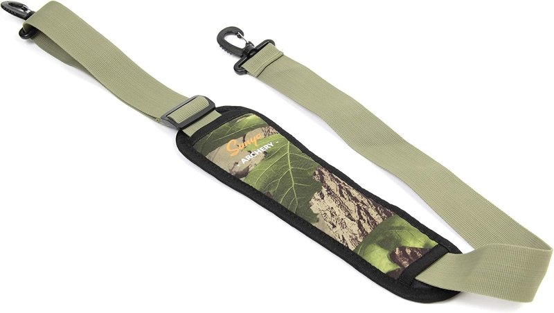 Neoprene Compound Bow Sling - Silent Hunting & Fast Movement | Adjustable Camouflage Shoulder Strap