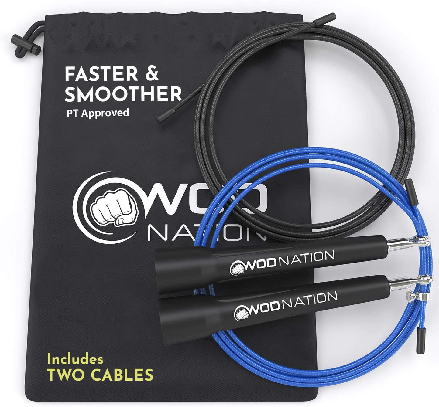 Adjustable Speed Jump Rope - Blazing Fast Fitness Skipping Rope for Boxing, MMA & Endurance | Unisex Design