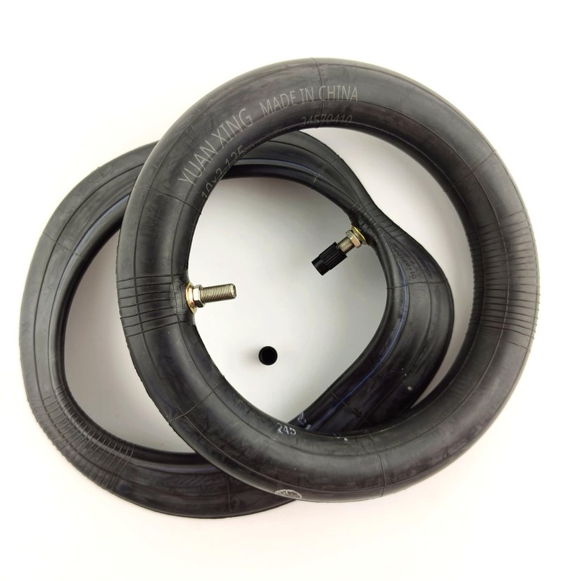ZAITUO 10 x 2.125 10" Rubber Butyl Rubber inner Tube Replace for Segway Ninebot F Series (F20 F25 F30 F35 F40 F65) D28U 10-inch Electric Kick Scooter Tyre Wheel Parts (1)