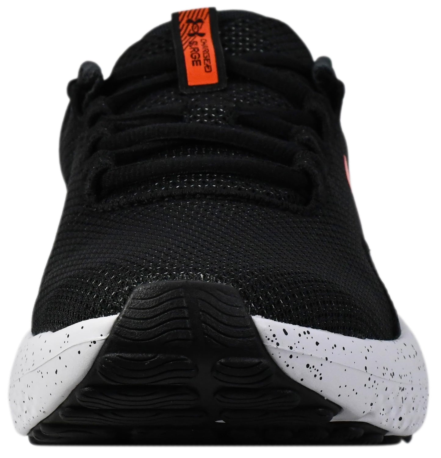 Under Armour Men's Charged Surge 4, (004) Black/Anthracite/Ares Red, 10.5, US
