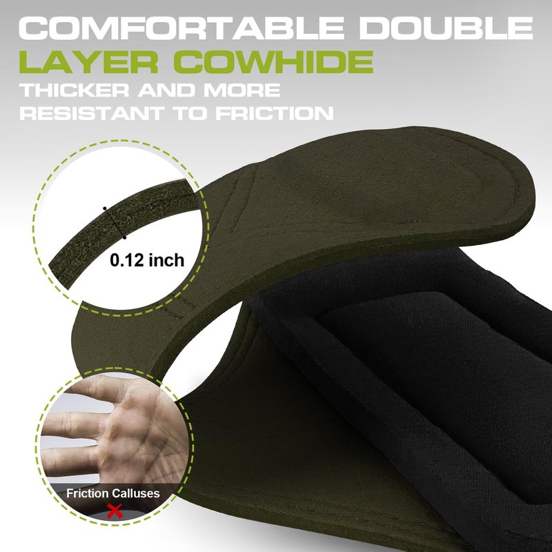 Weight Lifting Wrist Wraps - Adjustable Neoprene Padded Straps for Powerlifting, Deadlifts & Pull-Ups | Unisex Gym Training Gear