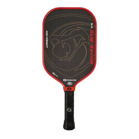 Golden Set Snake-Bite VX Pickleball Paddle | Thermoformed | T-700 Carbon Fiber | Mid-Weight | USAP Approved (1)