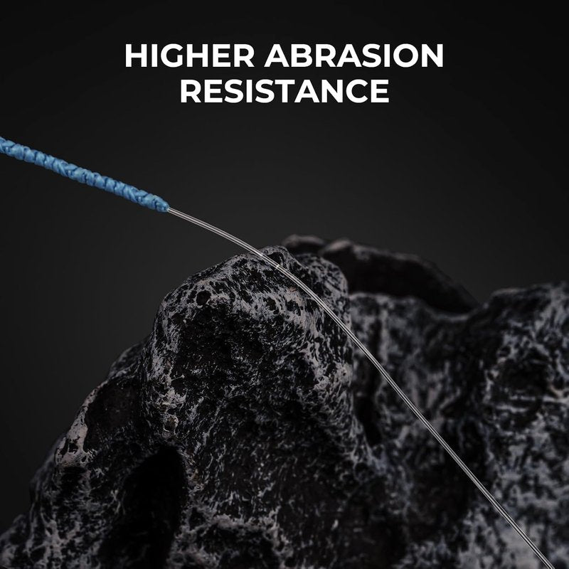 KastKing Fluorocarbon Fishing Line - 100% Fluorokote, Shock Resistant, High Abrasion Resistance | Extreme Clarity, Fast Sinking