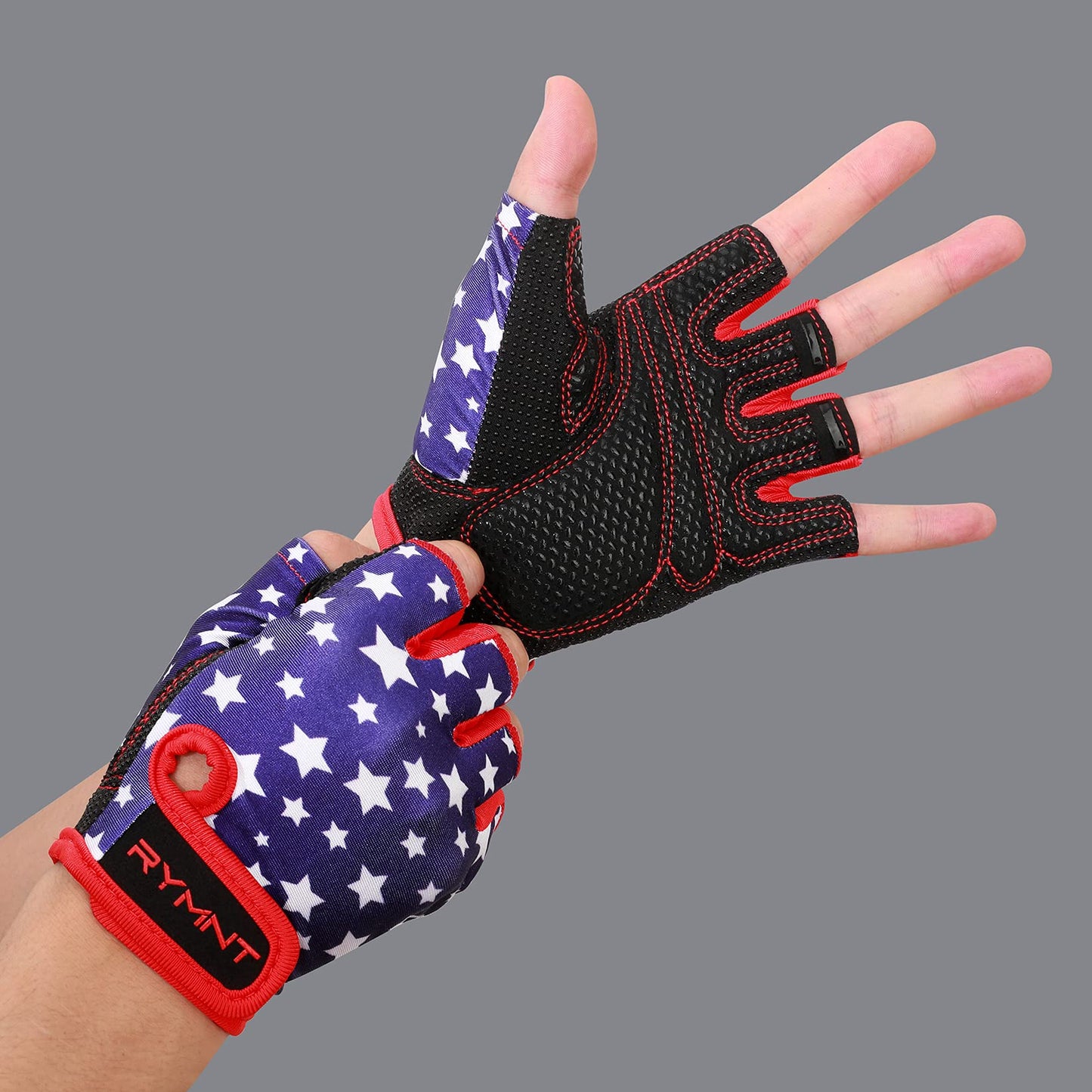 ZEROFIRE Workout Gloves for Women Men - Weight Lifting Gloves with Full Palm Protection & Extra Grip for Women Gym, Weightlifting, Weight Lift, Rowing, Exercise, Sport, Cycling-Sup Star-Small