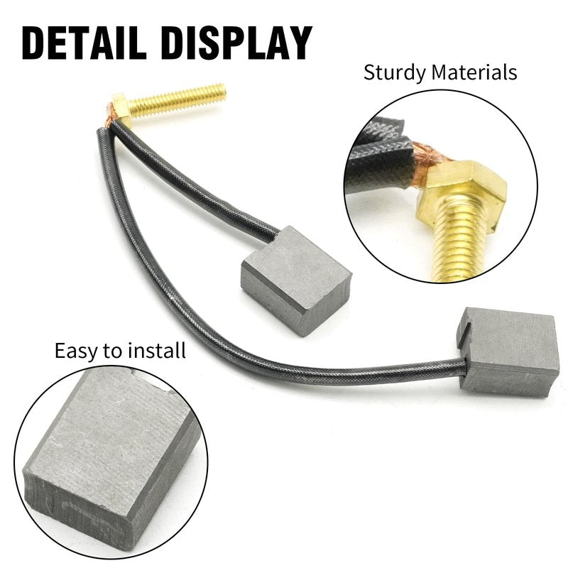 LIDSCURA 73120G25 Drive-up Golf Cart ADC Motor Brush Kit, Replacement for E-Z-GO Electric TXT 640 835 875 881, Replaces 1021862-01 1021871-01
