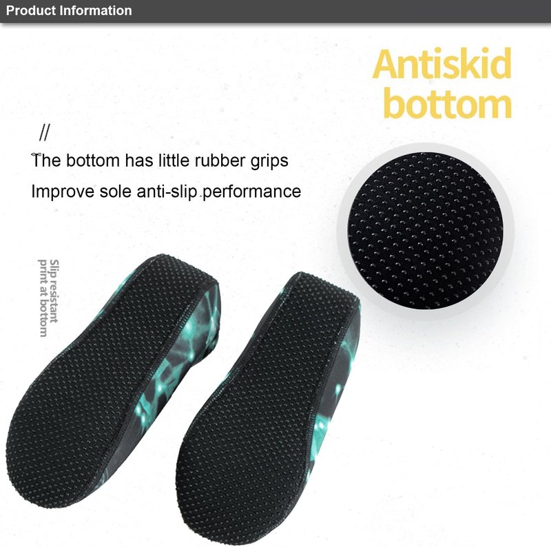 3mm Neoprene Diving Socks for Men & Women - Thermal Water Socks for Snorkeling, Surfing & Swimming