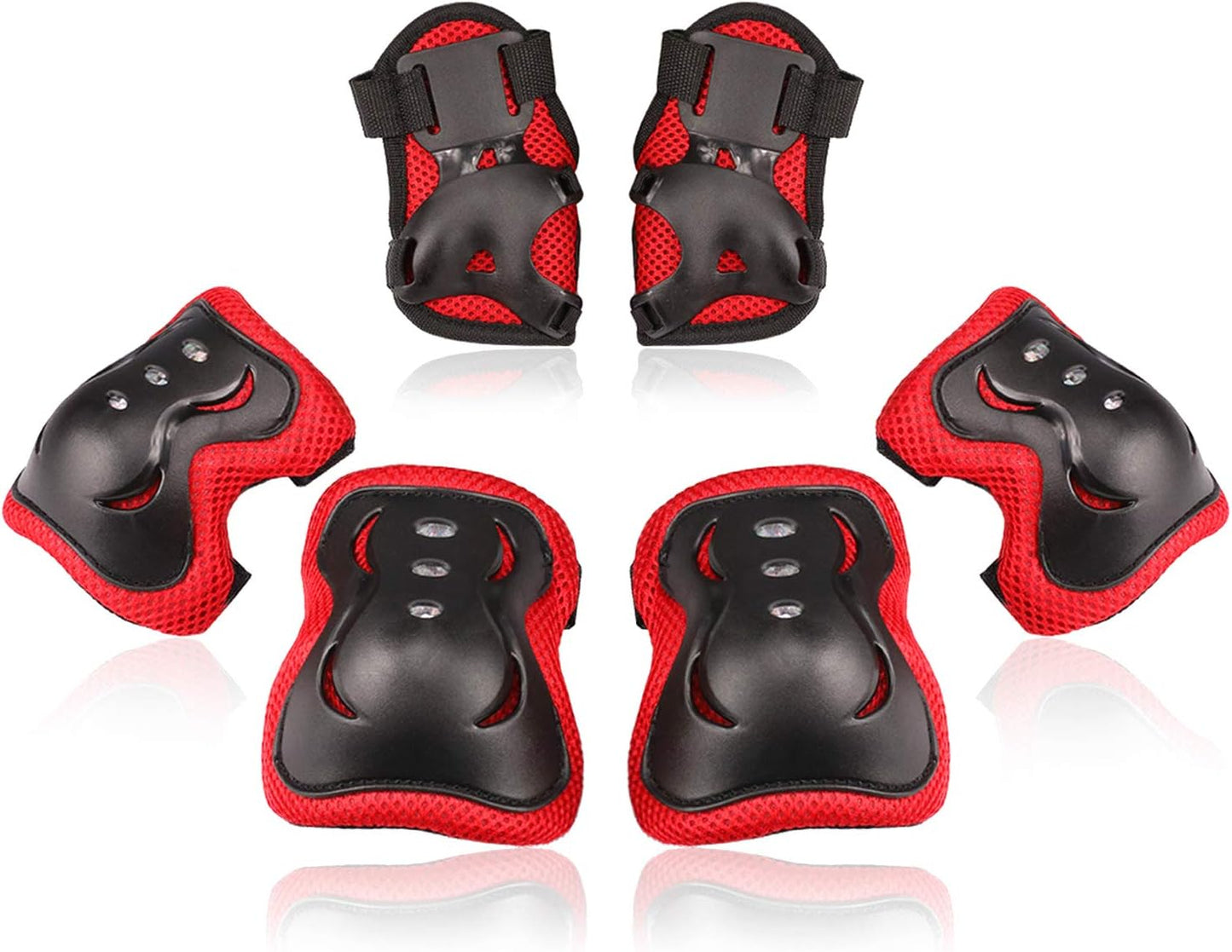 Kids Knee and Elbow Pad Set - Protective Gear for Roller Skating, BMX, and Cycling | Adjustable Size, Durable Design