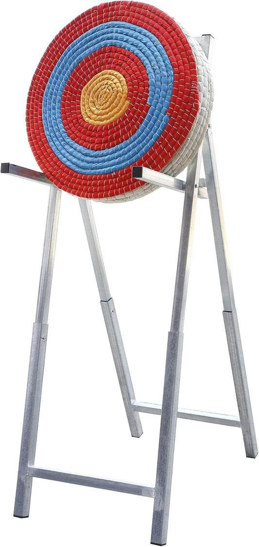 5 Layer Red Archery Target Bundle - Durable Stand Included | Ideal for Practice