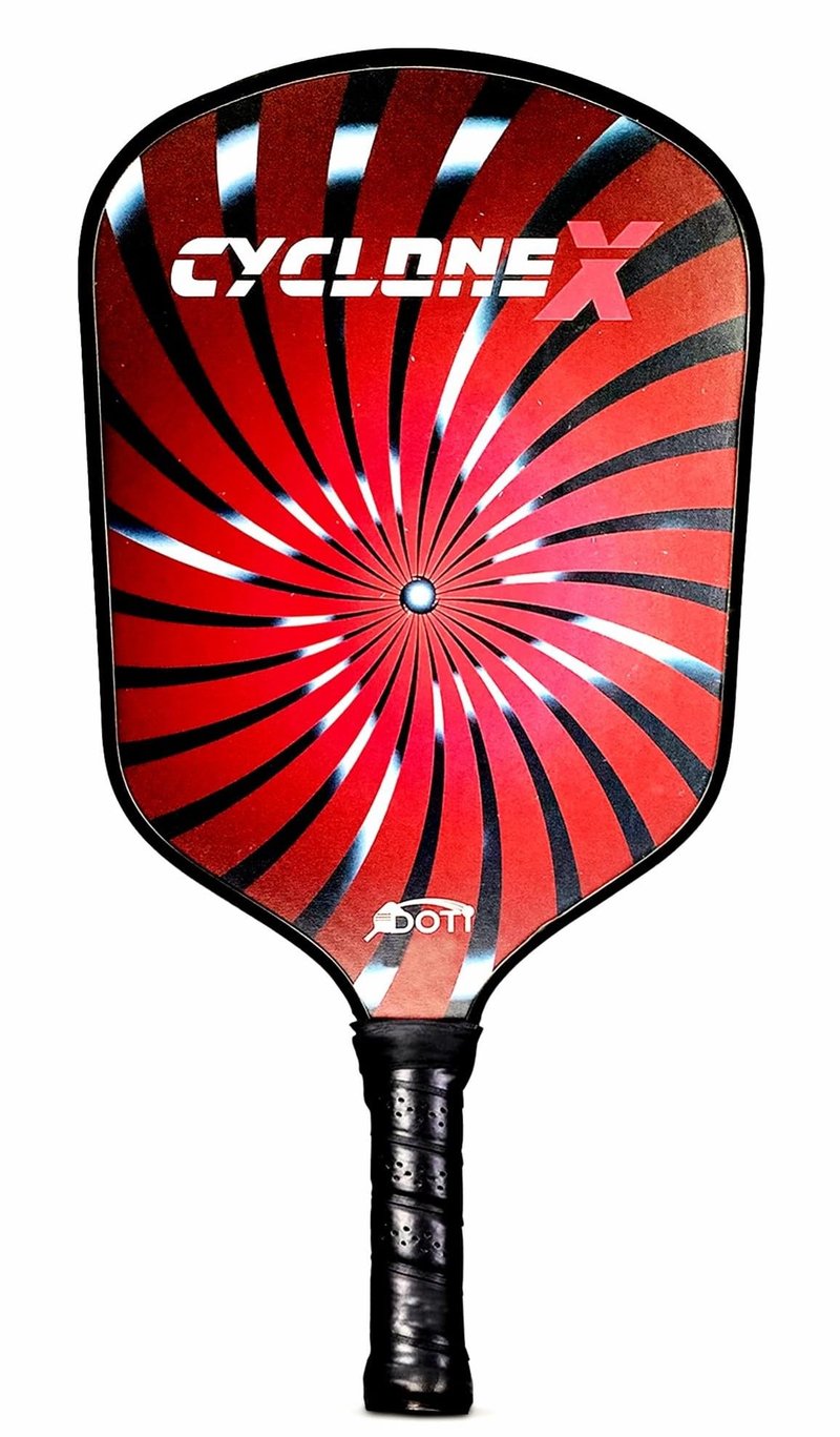 DOTi High-Spin Carbon Fiber Pickleball Paddle Set – Abrasion-Infused Surface, Elongated Design for Enhanced Power and Contro