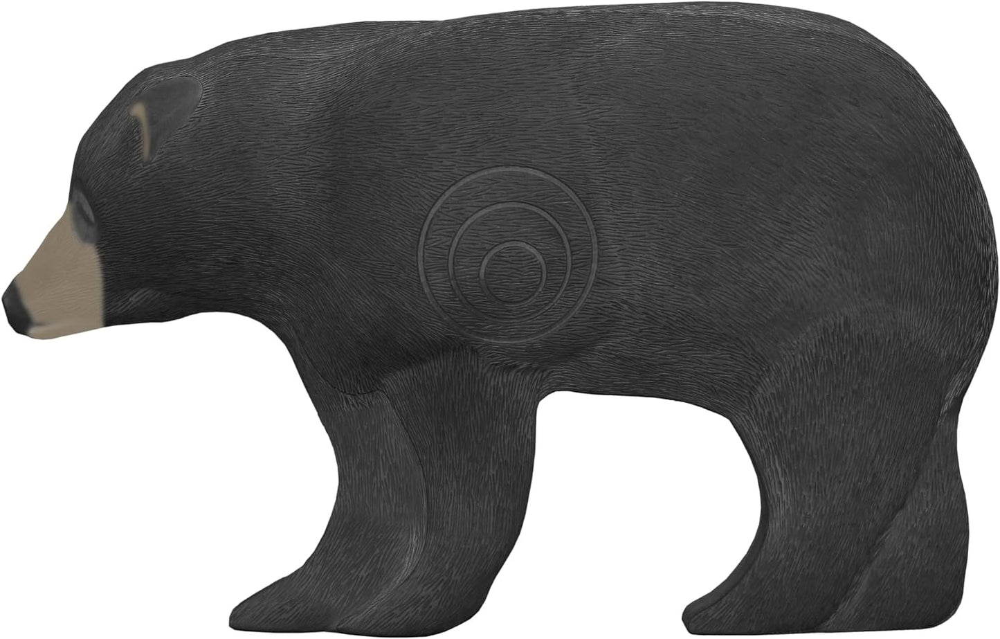 3D Archery Bear Target - Realistic Shooter Design | Black, One Size