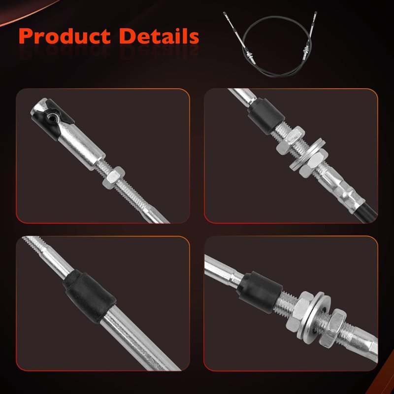 ATRACYPART Forward and Reverse Shift Cable- Compatible with EZGO RXV 2008-up Golf Cart Vehicles- Golf Carts Forward Reverse Shift Cable Replaces# OEM 603615