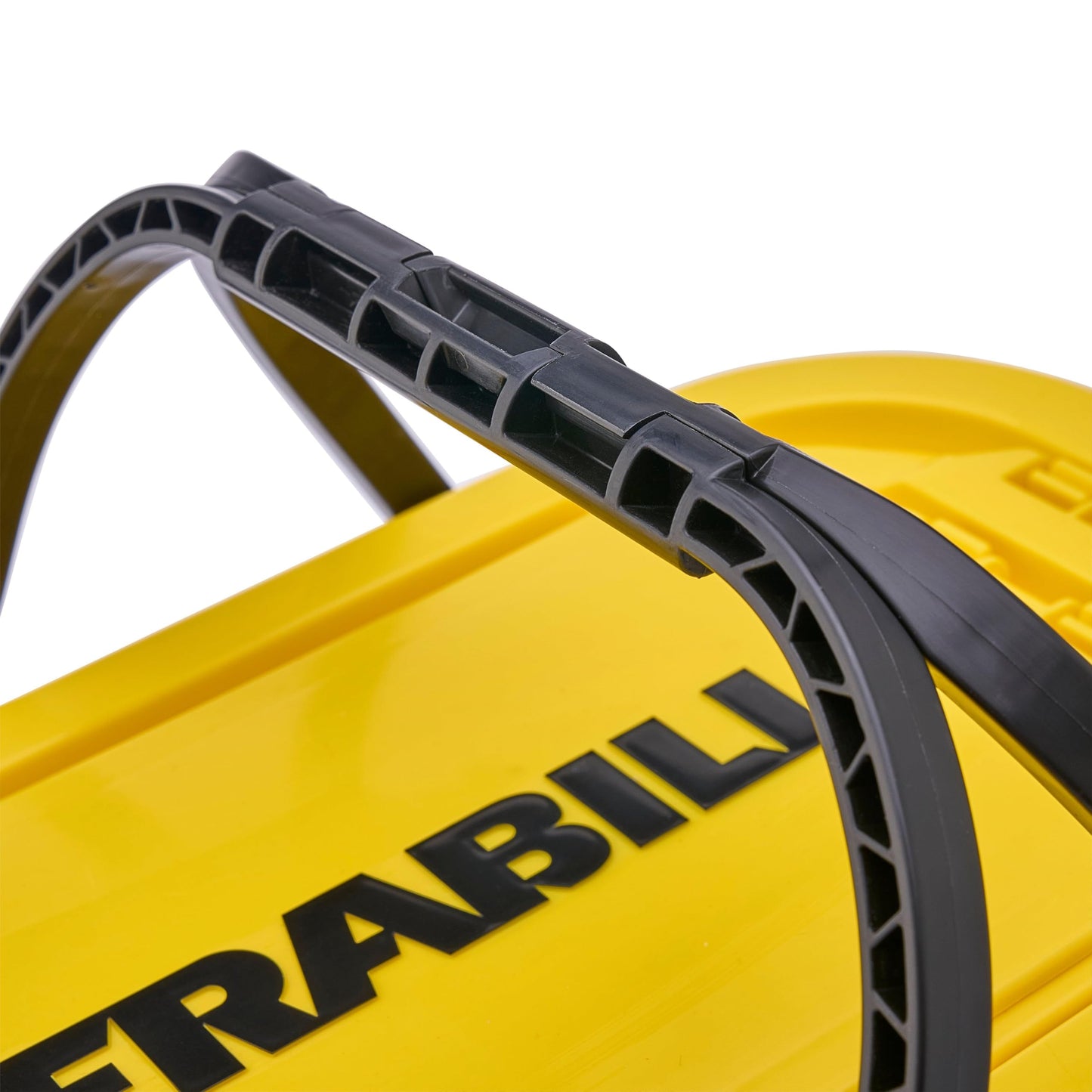 Collapsible Bait Bucket with Aerator-White/Yel