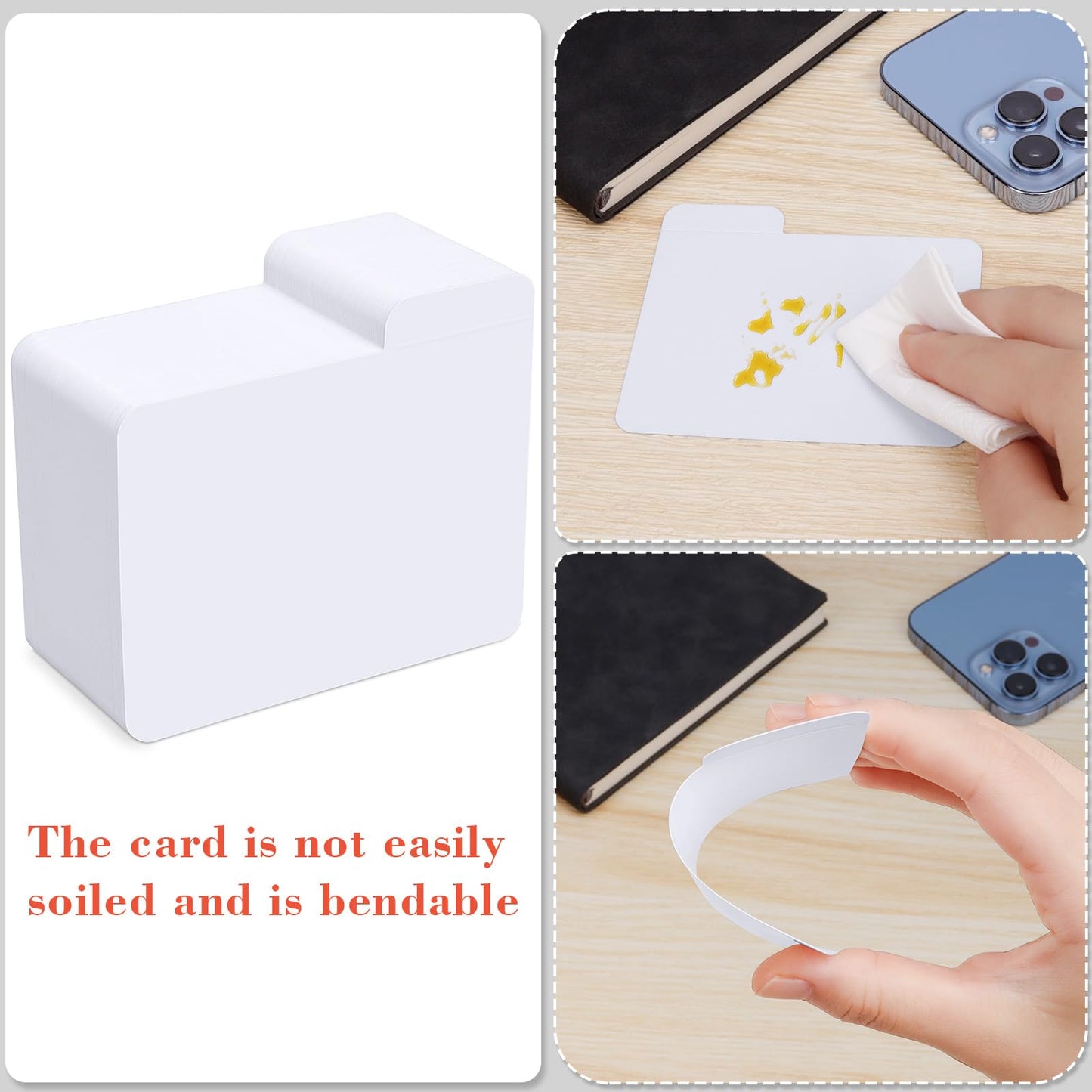 Toploaders Card Dividers, 150PCS Paper Divider Cards for Storage Boxes, Baseball/Mtg/Tcg/sports/game cards Organizer, Toploaders-Horizontal