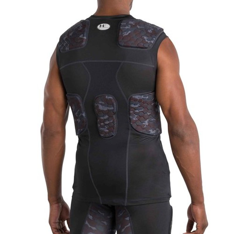 Under Armour Gameday Pro 5-Pad Top, Compression Shirt Men Football