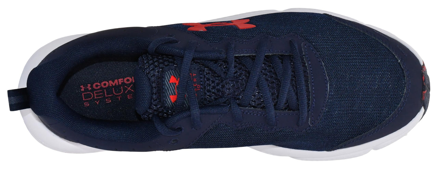 Under Armour Men's Charged Assert 10, (410) Midnight Navy/Midnight Navy/Red, 12.5, US