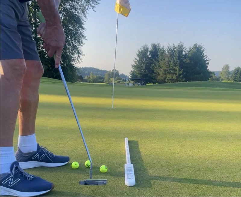 STOW STICK Adds Golf Skill, Play Smart & Putt Better, Protects Clubs, No Lost Gear, Travel Bag Arm, Resistance Tool, Putting Alignment Aid, Pregame Warm-Up, Golf Forever Stretching Bar & Training