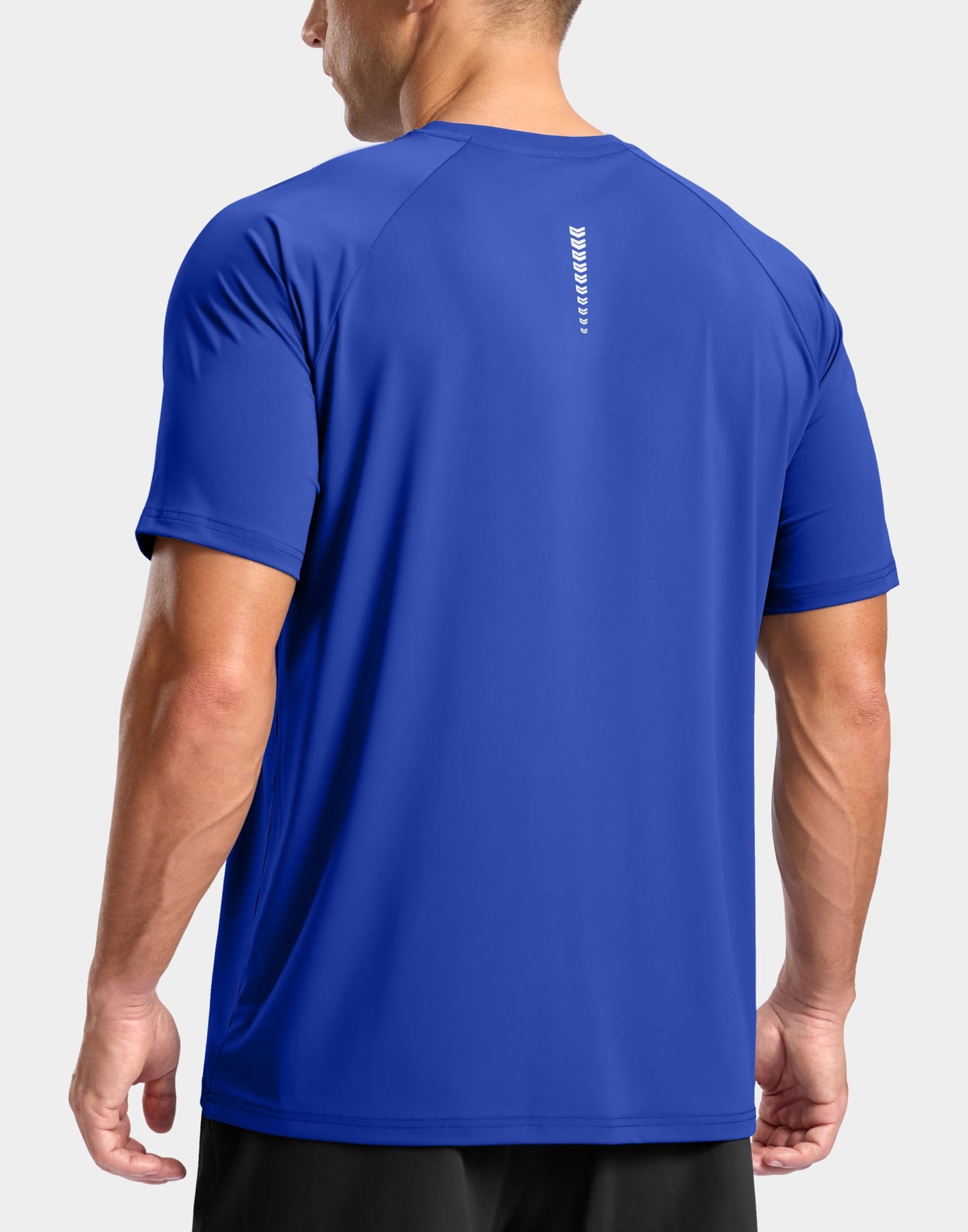 G Gradual Men's Athletic Workout T-Shirts Moisture Wicking Cooling Running Shirts Short Sleeve Performance Tee for Gym Tennis(Royal Blue,3XL)
