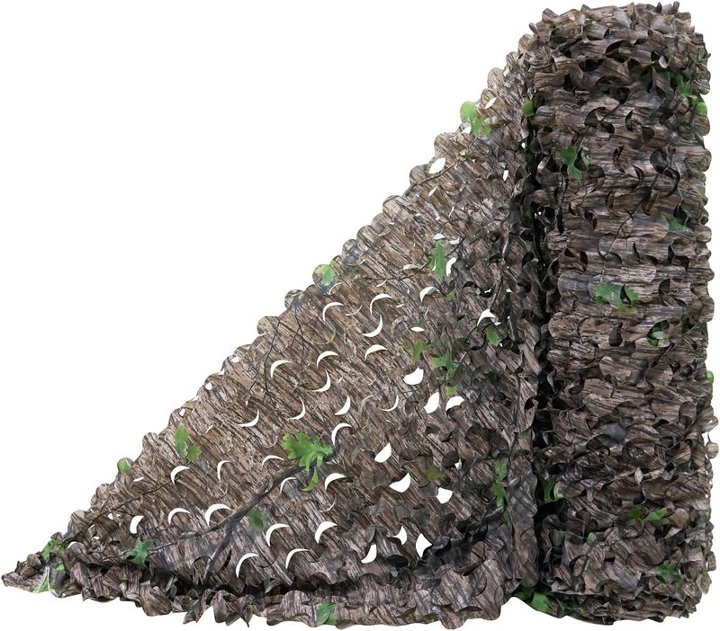 Camo Netting Roll for Hunting | Military-Grade Sunshade Material - 5' x 10'