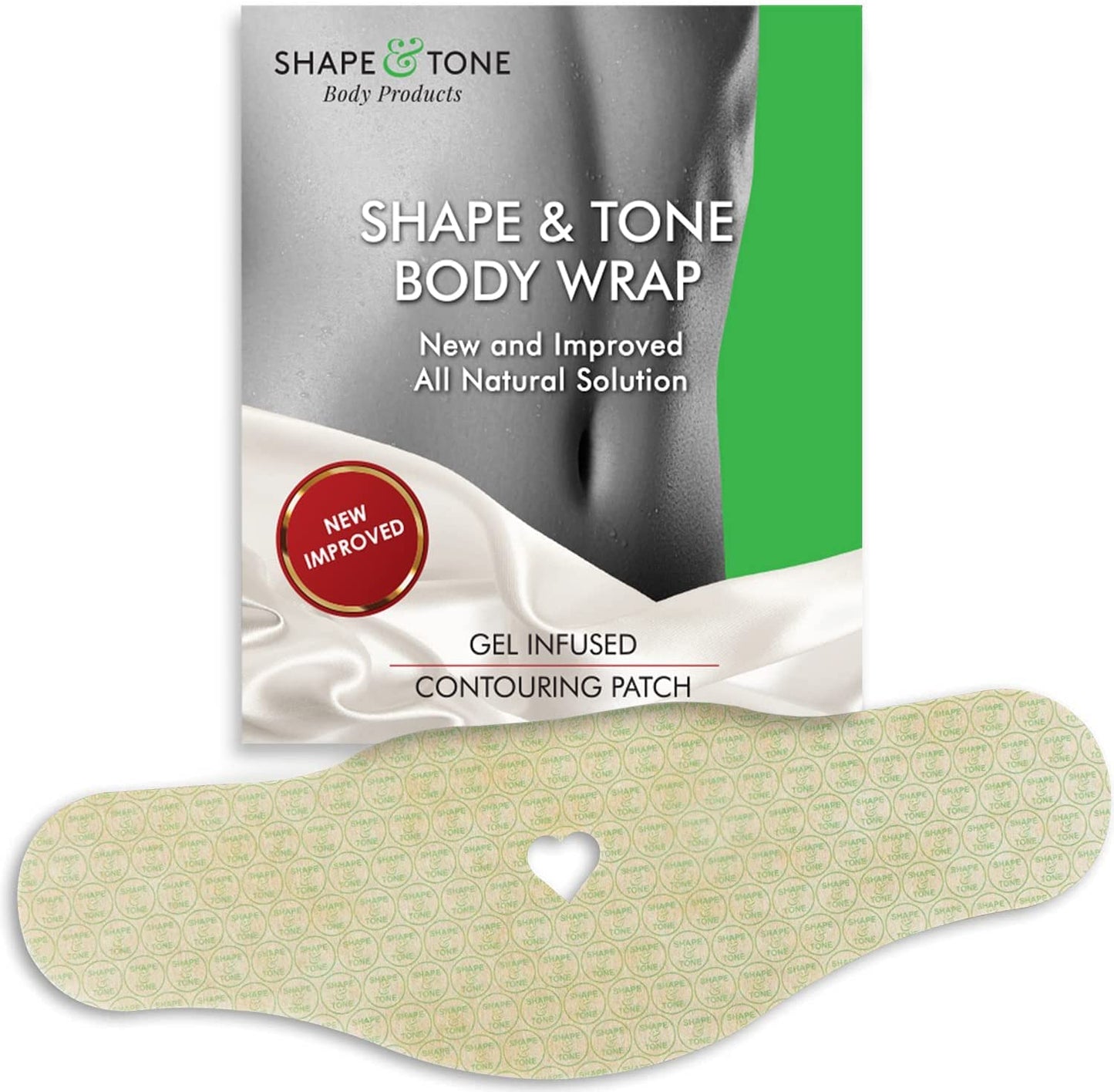 Contouring Moisturizing Body Wrap - All-Natural Cellulite Solution | 10 Wraps