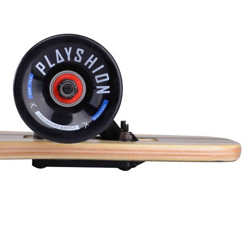 Playshion 39 Inch Drop Through Freestyle Longboard Skateboard Cruiser Line