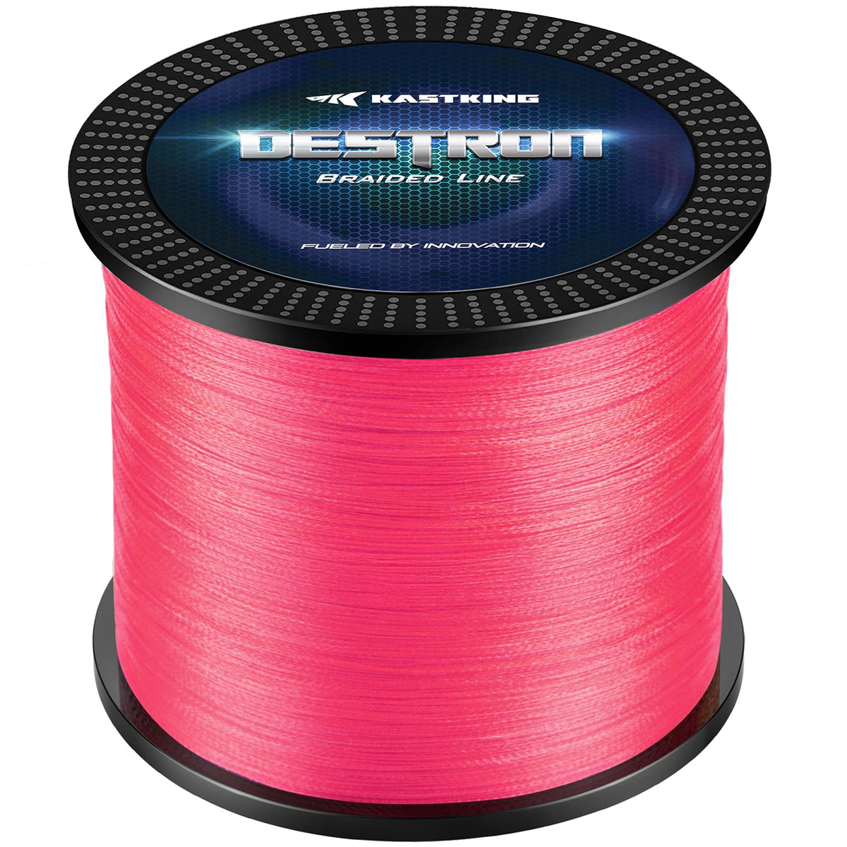 KastKing Destron Braided Fishing Line, Pink, 4 Stands, 15LB, 300Yards