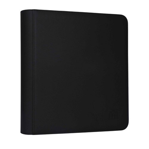Rieton 9 Pocket 1000+ Pockets Sports Card Binder, 9 Pocket Trading Card Album with 112 Double-Sided Clear Pages & Metal D-Rings
