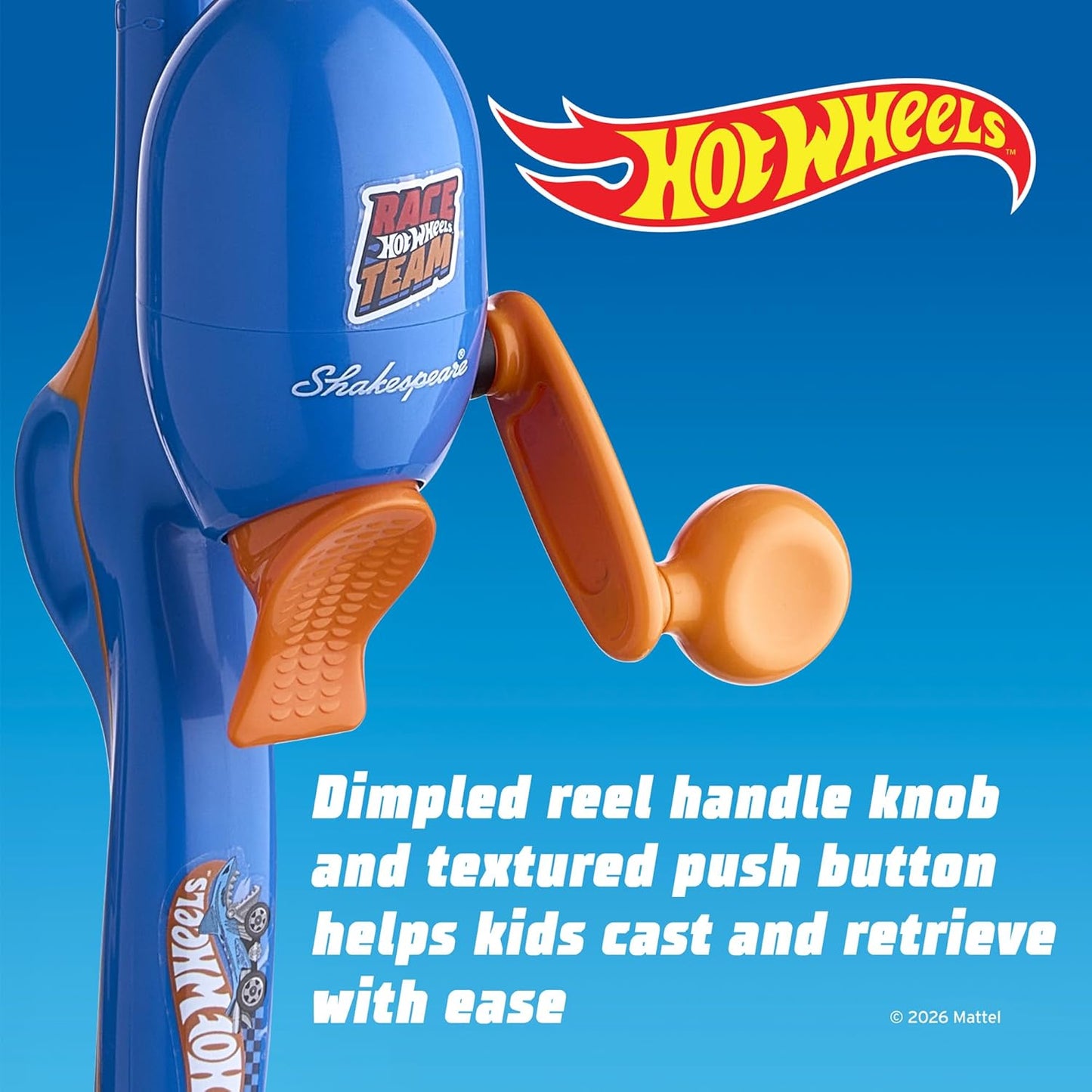 Youth Fishing Rod and Reel Combo - Shakespeare Lightweight Fishing Gear for Kids