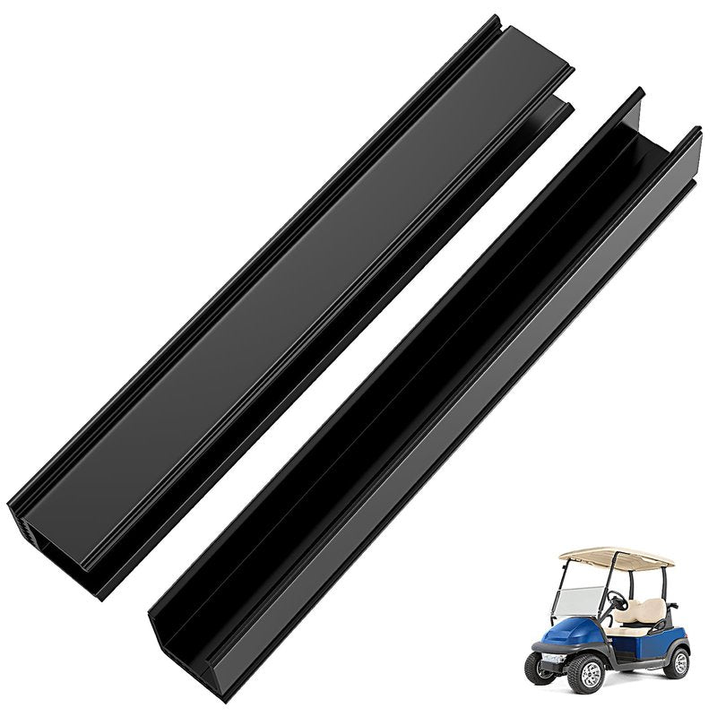Panglong Golf Cart Windshield Clips-2PCS, Club Car Windshield Sash Clips for 1"x1" Tube, Suitable for Club Car DS, Precedent and Tempo Golf Cart, OEM#1014441-01 1021630-01(2Pcs)