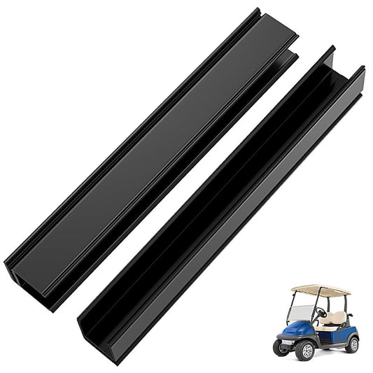 Panglong Golf Cart Windshield Clips-2PCS, Club Car Windshield Sash Clips for 1"x1" Tube, Suitable for Club Car DS, Precedent and Tempo Golf Cart, OEM#1014441-01 1021630-01(2Pcs)