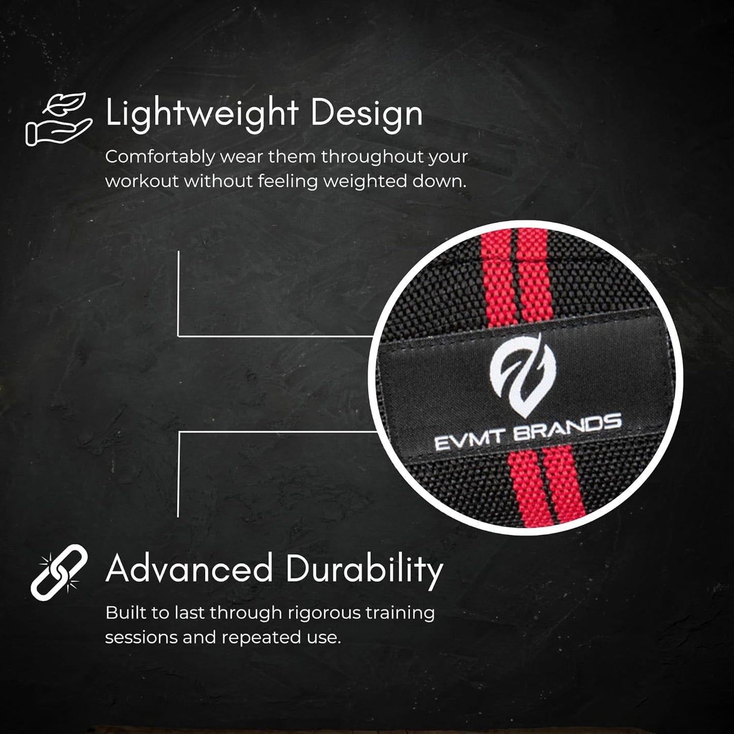 Premium Wrist Wraps for Weightlifting - Durable Lifting Straps for Enhanced Support | Ideal for Strength Training & Gym Workouts