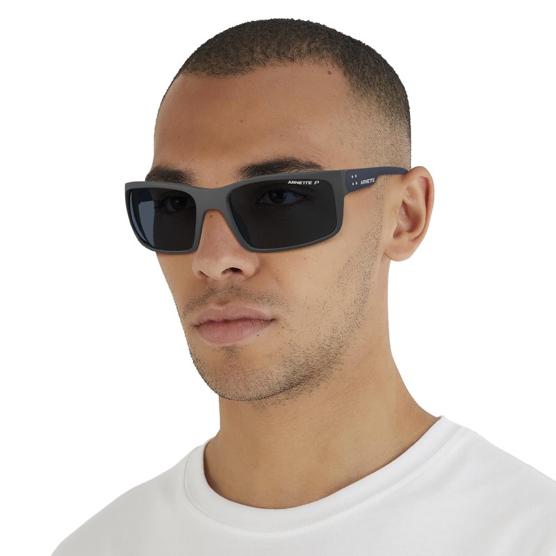 ARNETTE Sunglasses AN 4242 28412V Matte Dark Grey/Polar Blue Policarbonate Pol
