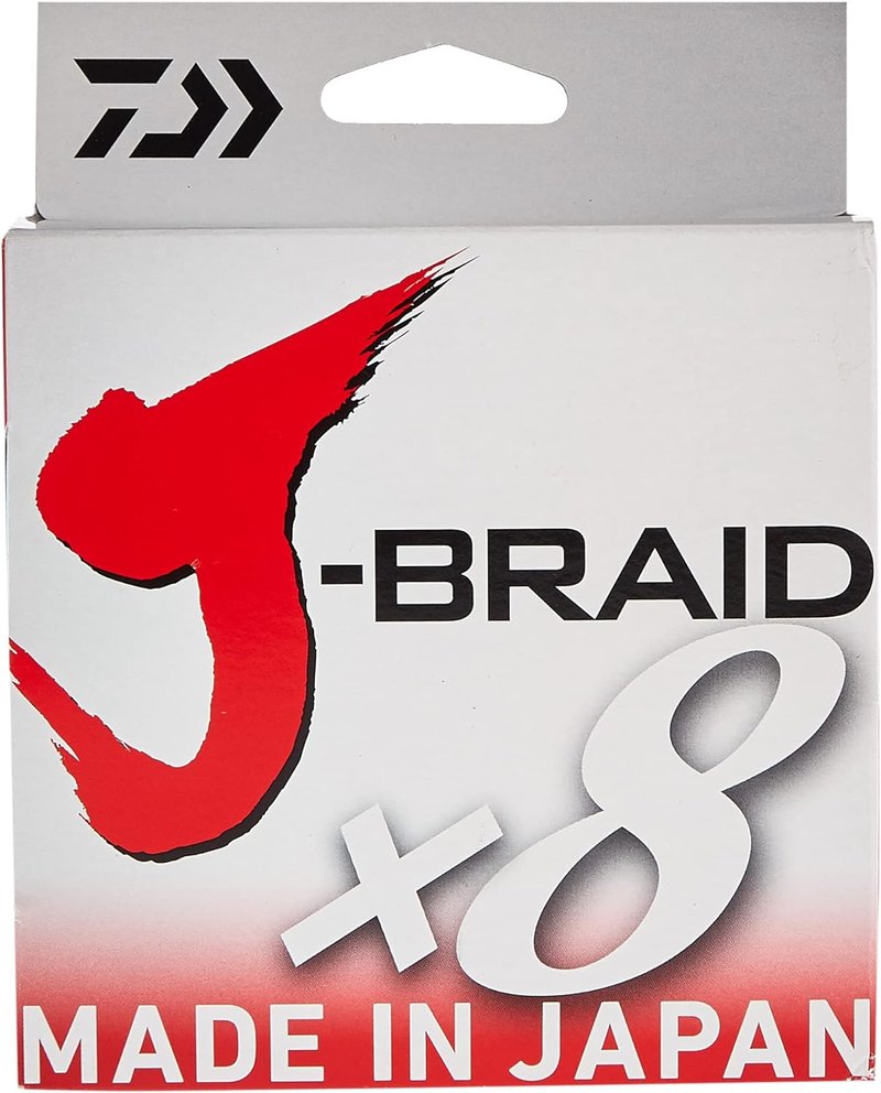 Daiwa J-Braid 300M - 8-Strand Woven Fishing Line for Superior Strength