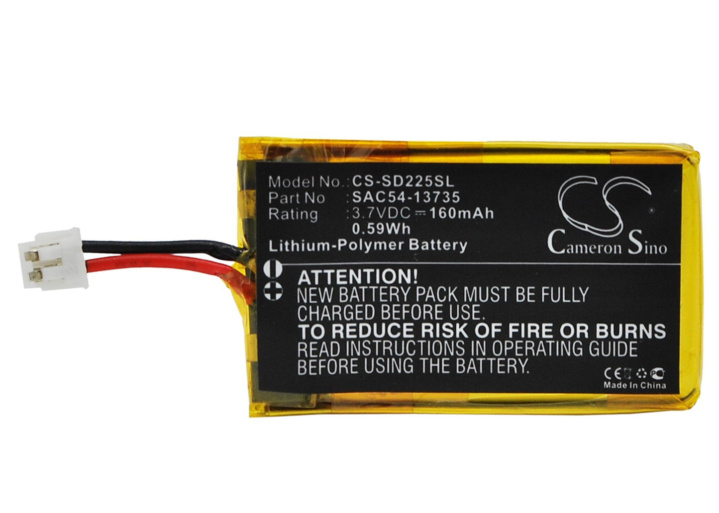 FITHOOD Replacement Battery for SPORTDOG SD-425 SD-425S FieldTrainer 425 FieldTrainer 425S SD-425CAMO SD-425E Receiver SD-825 SD-825E Receiver SDR-AFE Receiver