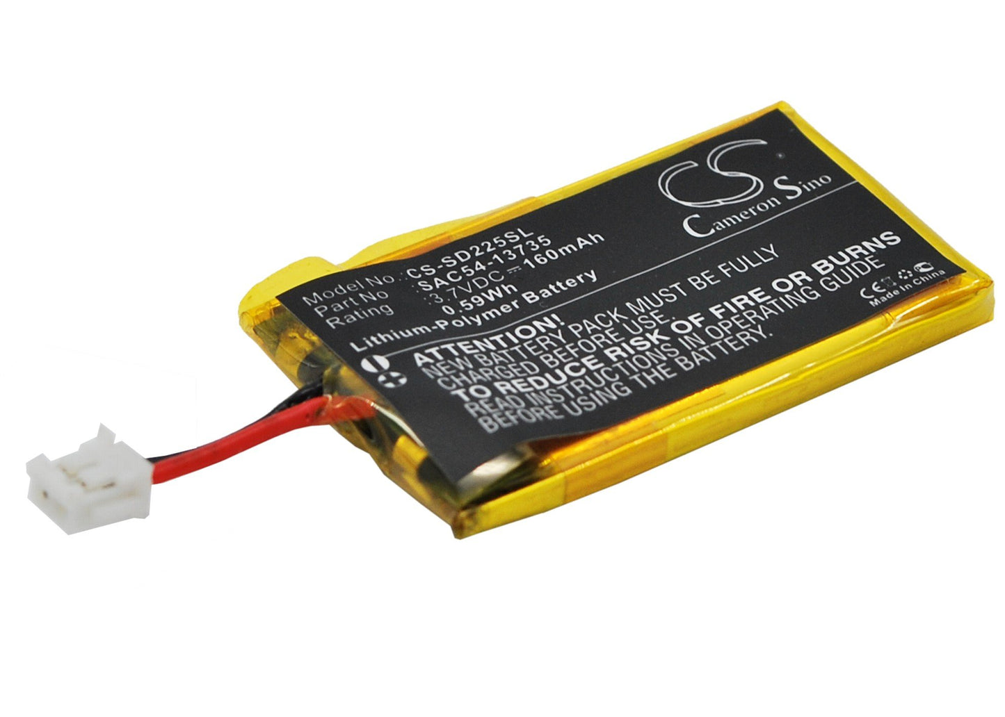 FITHOOD Replacement Battery for SPORTDOG SD-425 SD-425S FieldTrainer 425 FieldTrainer 425S SD-425CAMO SD-425E Receiver SD-825 SD-825E Receiver SDR-AFE Receiver