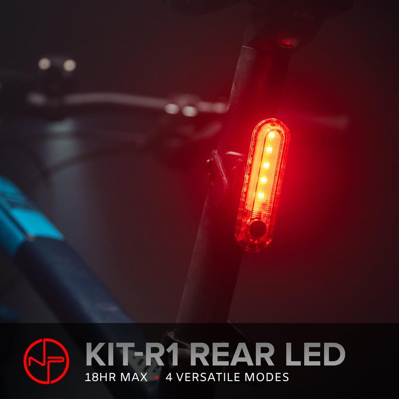 Bike Tail Light 2 Pack - Easy Bicycle Rear Light Installation - USB C Rechargeable Bike Lights for Night Riding - 18 Hour Max - Bicycle Brake Safety - 4 Modes LED (Luces para Bicicleta)