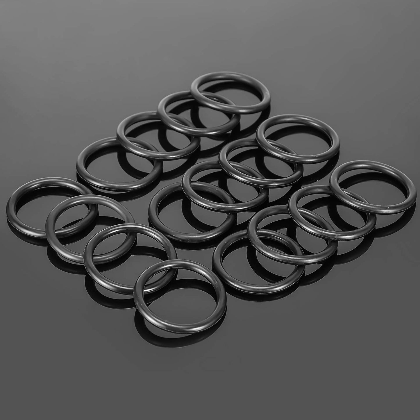 O Rings Black Bumper Fender Fasteners Washers Replacement Rubber Bands O Rings Bumper Quick Release Fasteners Washers for Car