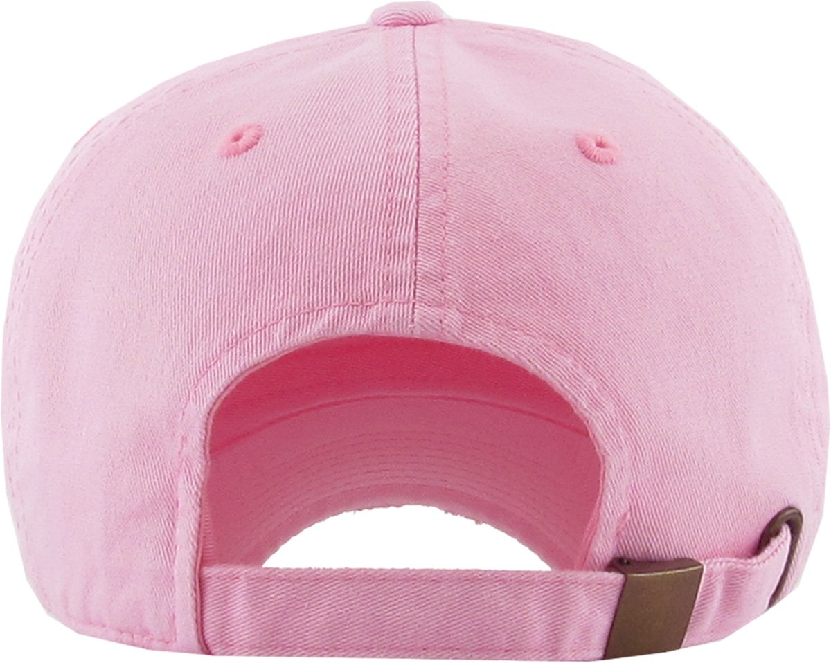 KBETHOS KBSV-124V PNK Rose Flowers Love Good Vibes Men Women Dad Hat Baseball Cap Adjustable Unisex