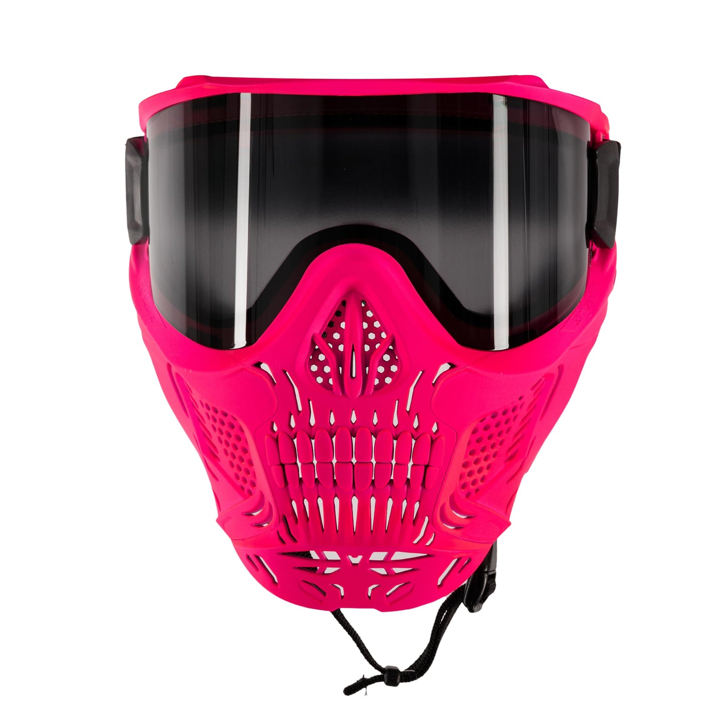 HK Army HSTL Skull Paintball Goggle/Airsoft Mask (Neon Pink, Smoke)