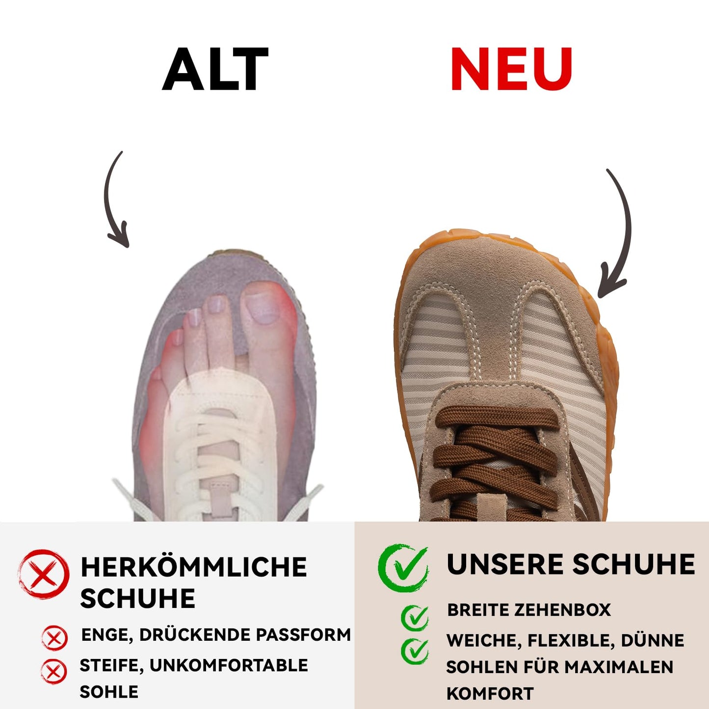 Barefoot Shoes Women Casual Sneakers,Wide Toe Box Shoes Women Zero Drop Barefoot Shoe Men,Minimalist Trail Running Shoe,Non-Slip Lightweight Breathable Comfortable Fashion Walking Hiking Shoes Unisex