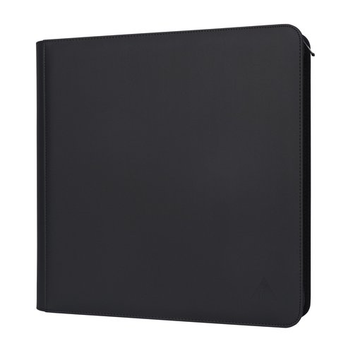 Rayvol 12-Pocket Toploader Binder, Holds 432 Toploaders 12 Pocket Top Loader Card Storage Case, 400 + Ringless Double-Sided Pockets for Cards in 3 x 4'' Toploaders