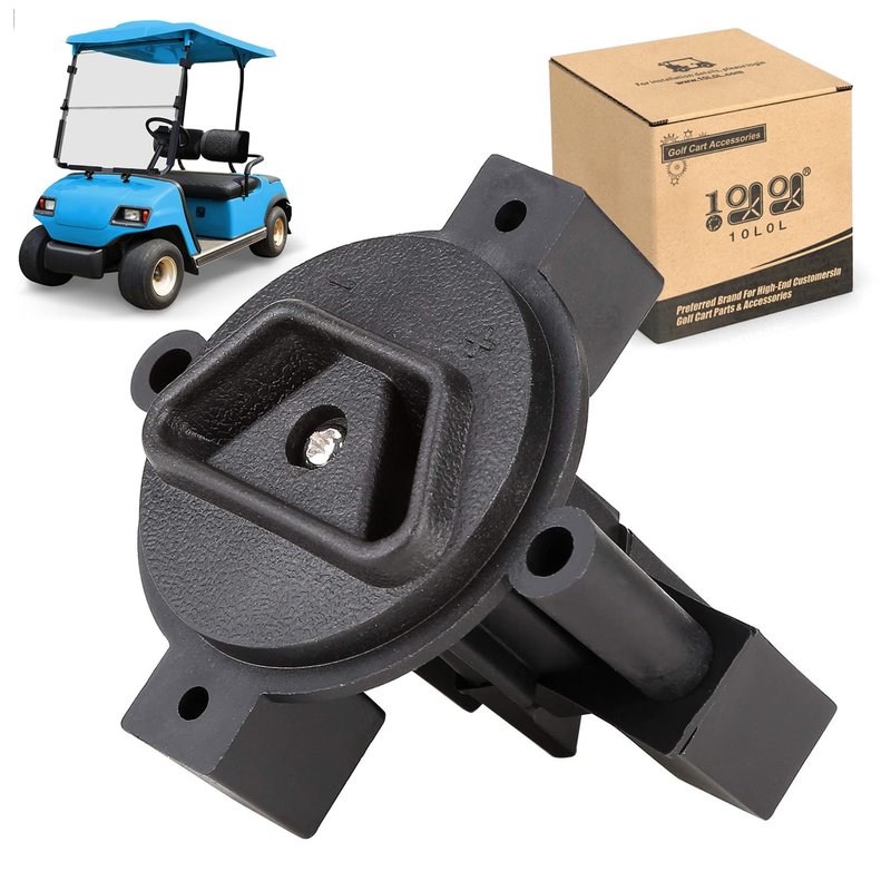 10L0L Golf Cart 2 Prong DC Charger Plug Receptacle for 36 Volt Club Car,EZGO, Yamaha G14/G16 Electric Models,OEM# 18548G1,JN4-H6181-00,8428
