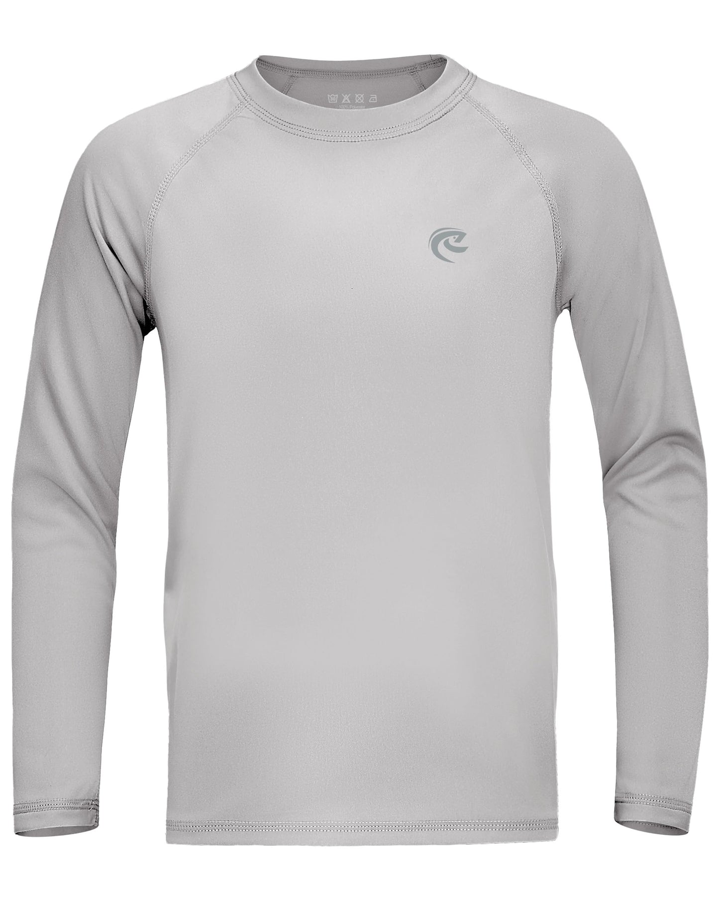 Boys UPF 50+ Swim Shirt Long Sleeve, 1 or 2 Pack UV Sun Protection Rash Guard, Youth Kids SPF Water Shirts for Beach Surf