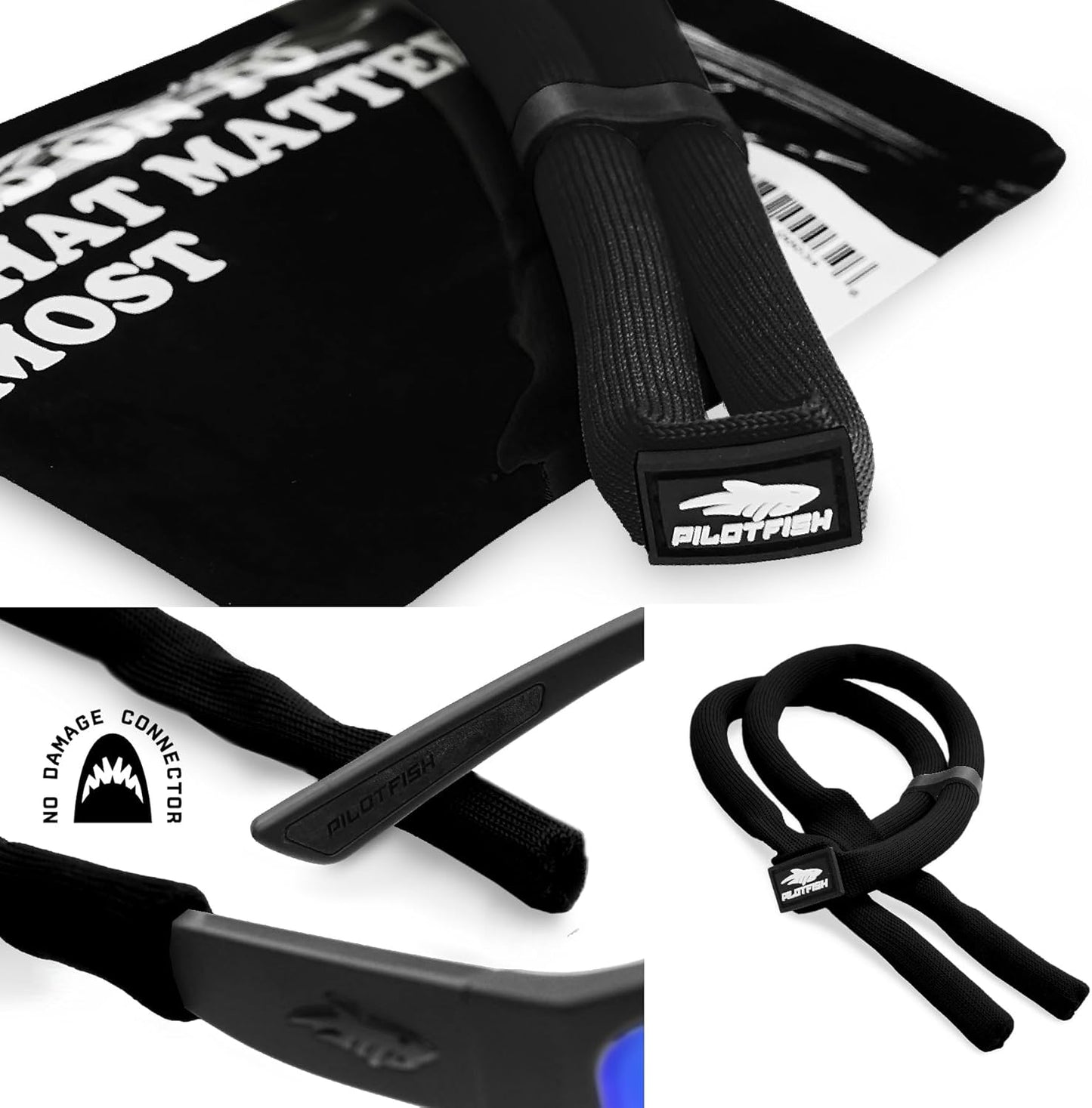 Floating Sunglasses Strap - Adjustable Waterproof Neoprene Holder for Men & Women | High Visibility