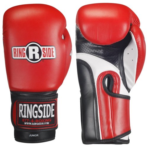 Ringside IMF Tech Super Bag Boxing MMA Training Sparring Gloves, Black, Large