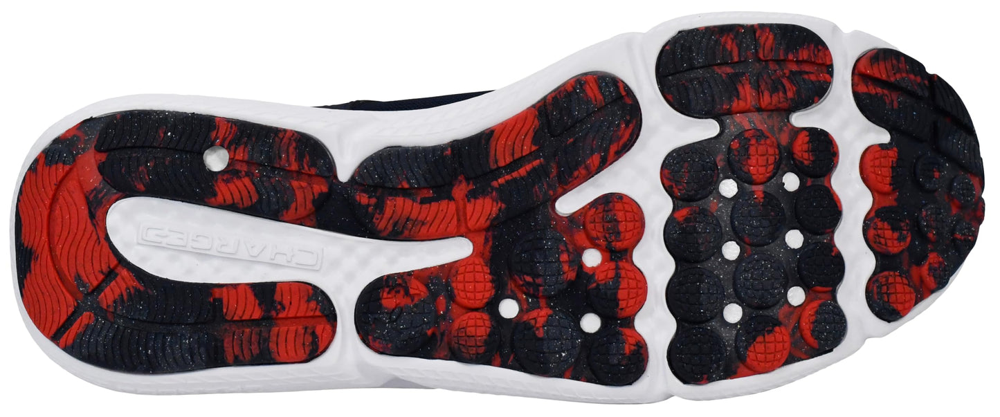 Under Armour Men's Charged Assert 10, (410) Midnight Navy/Midnight Navy/Red, 3.5, US