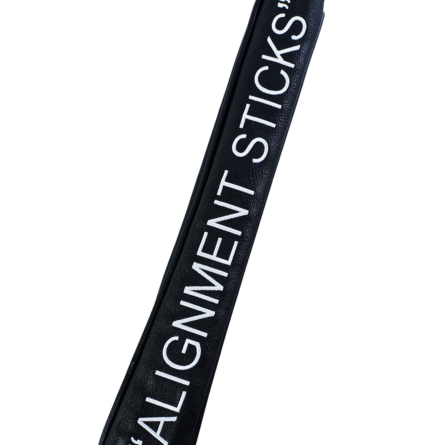 Golf Club Covers – Leather Driver Headcover, Fairway Wood, 3 Wood, Hybrid, Fits Mallet Blade Putter Head Covers Alignment Stick Cover (Alignment Stick)